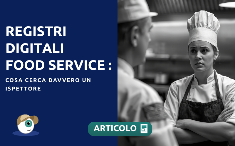 Registri digitali food service: cosa cerca davvero un ispettore