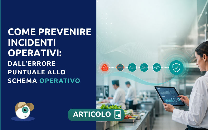 Come prevenire incidenti operativi: dall’errore puntuale allo schema operativo